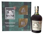 Diplomatico Reserva Exclusiva + 2 skleničky, 2014 released, 40% Vol.,  0,7l