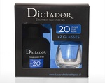 Dictador 20 y.o. dárkové balení + skleničky,  40% Vol.,  0,7l