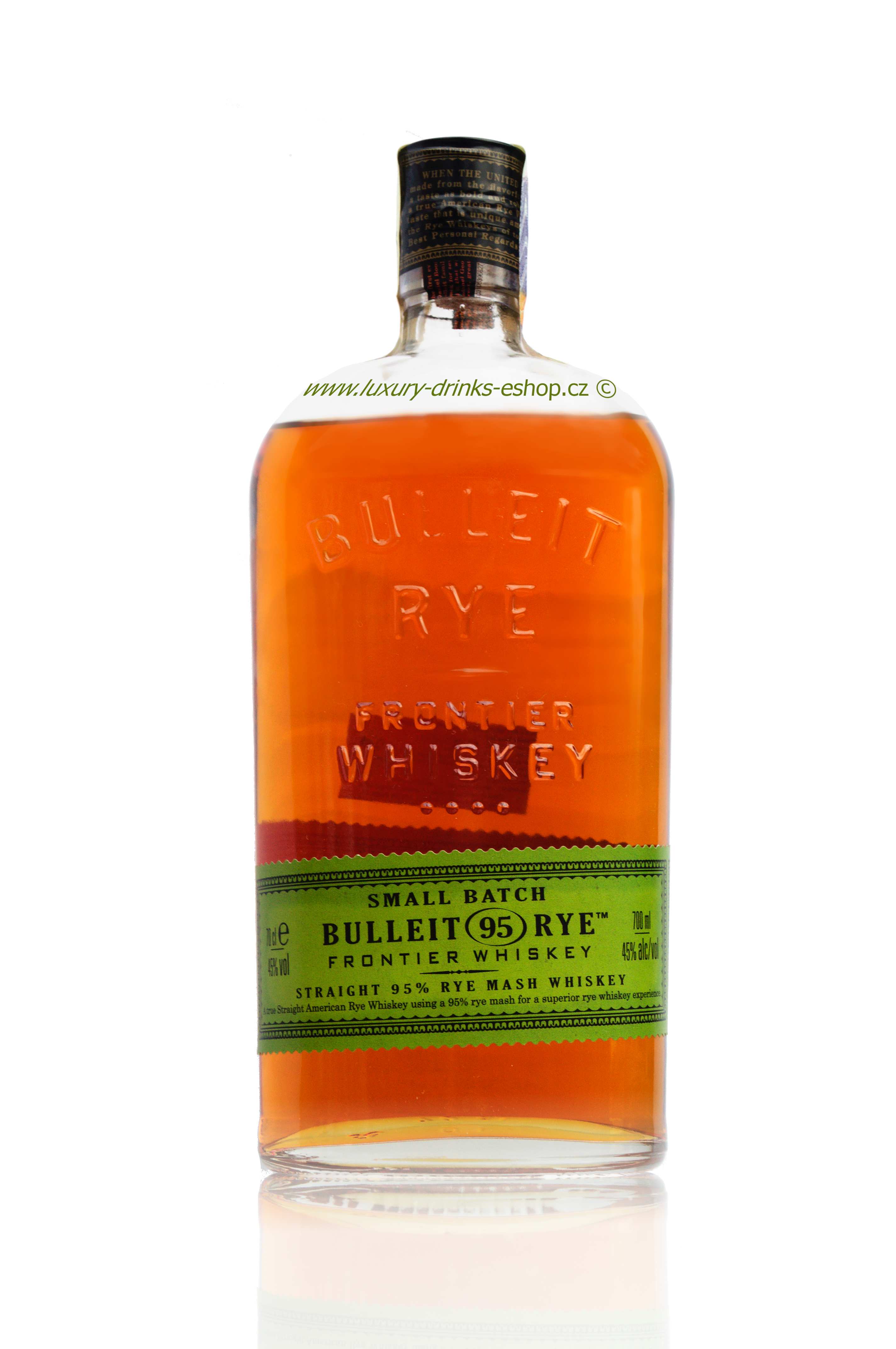 Bulleit Rye Small Batch American Whiskey, 45 Vol., 0,7l Luxury Drinks