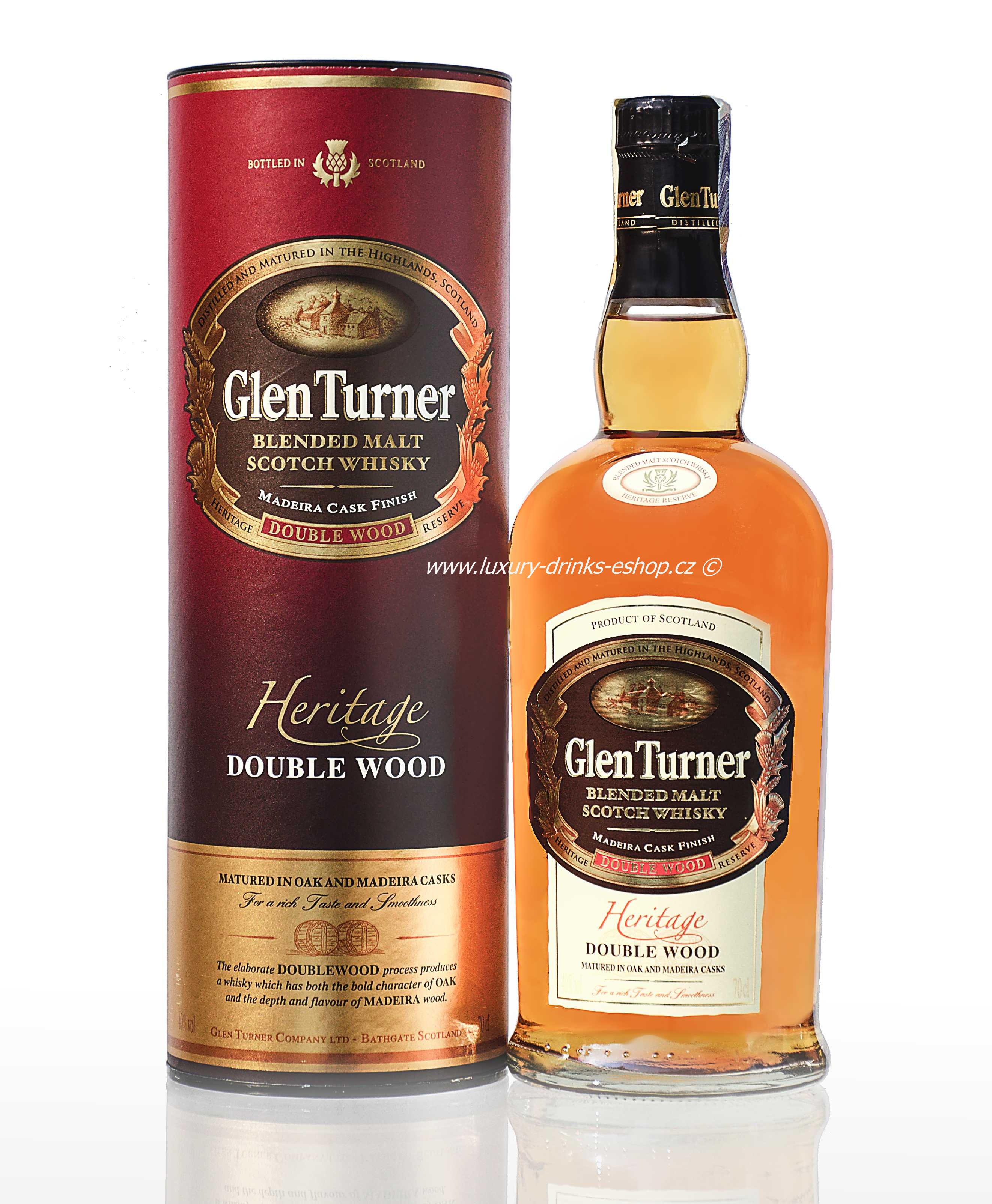 Glen Turner Heritage double Wood, 40% Vol., 0,7l | Luxury Drinks
